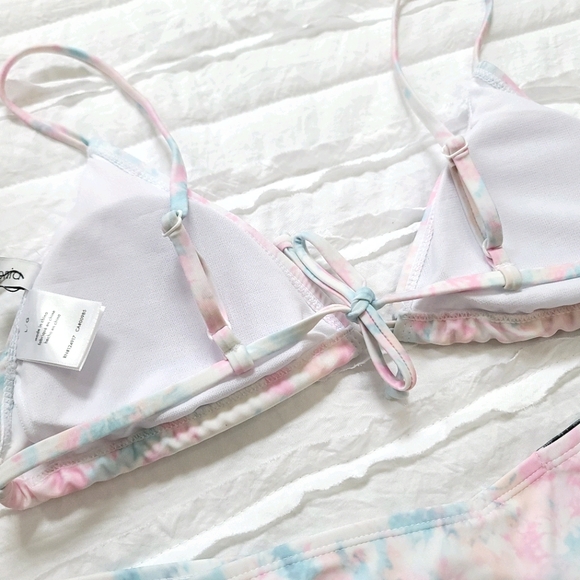 NWT Onia pastel tie dye bikini - Picture 3 of 6
